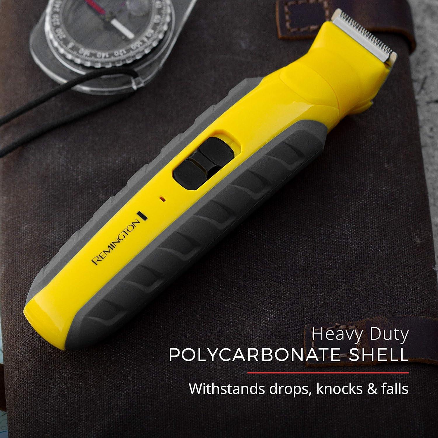 image:imageRemington Virtually Indestructible AllinOne Grooming Kit Yellow PG6856