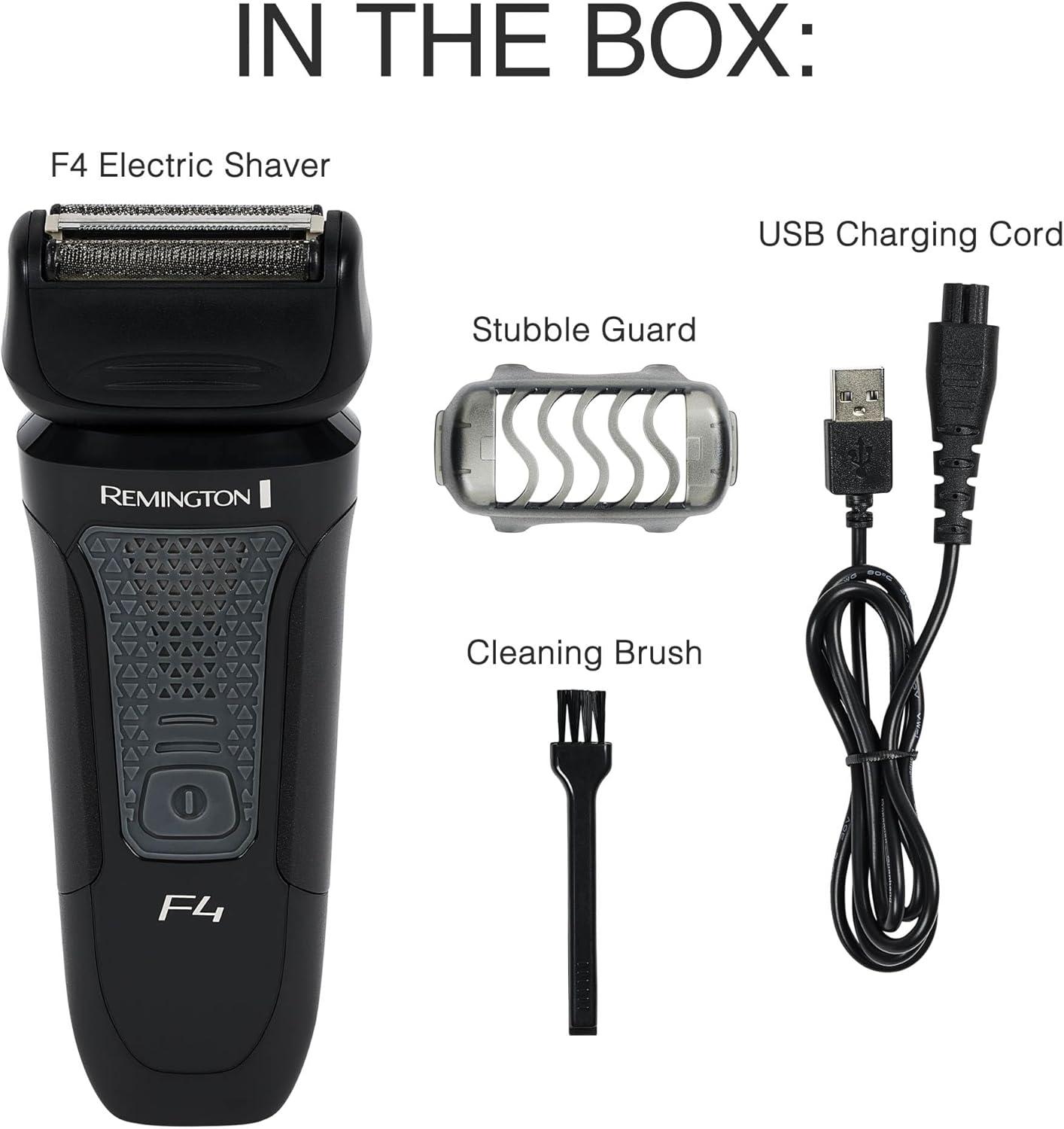 image:imageRemington Comfort Series Foil Shaver for Men Electric Shaver Popup Trimmer Blue PF7400EBlack