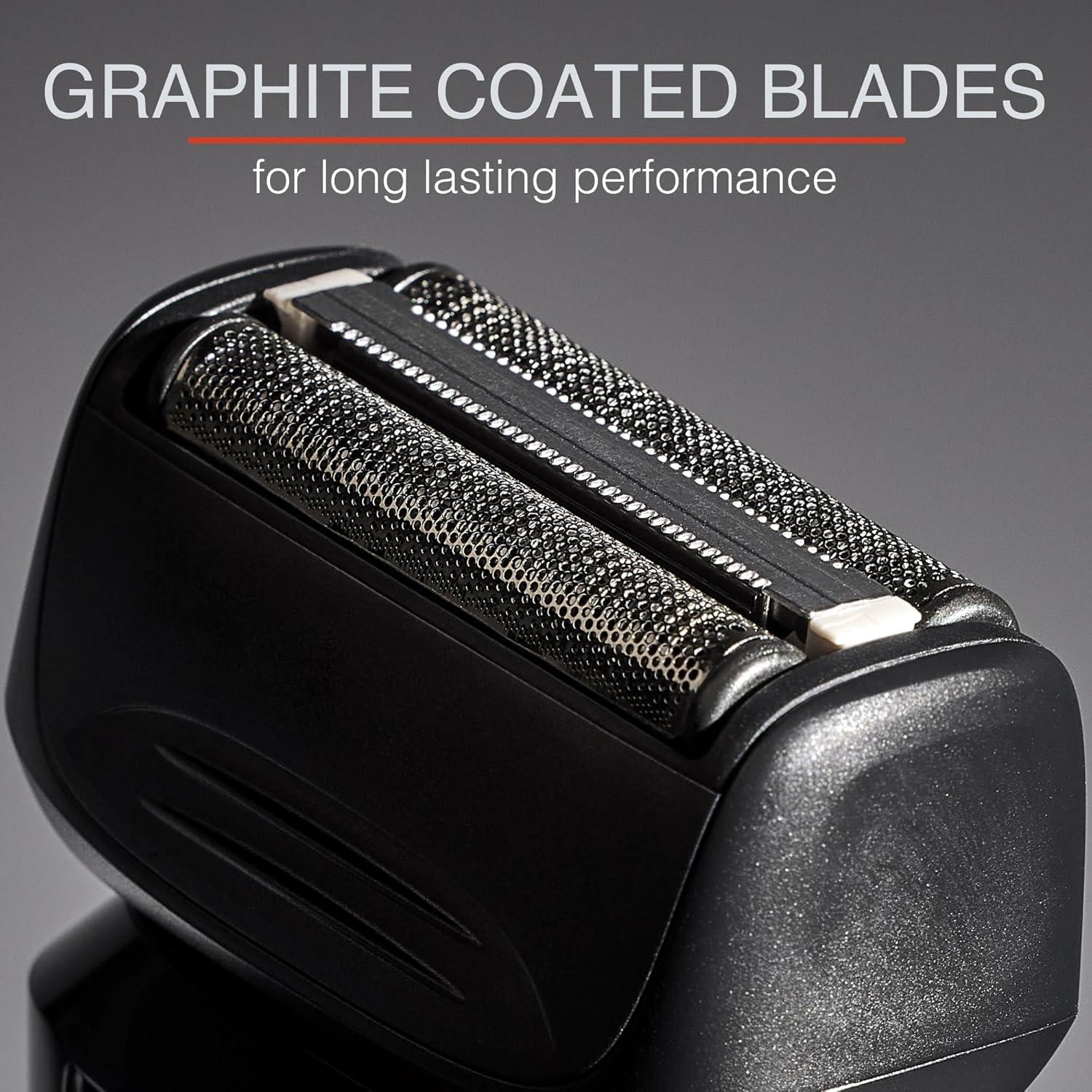 image:imageRemington Comfort Series Foil Shaver for Men Electric Shaver Popup Trimmer Blue PF7400EBlack