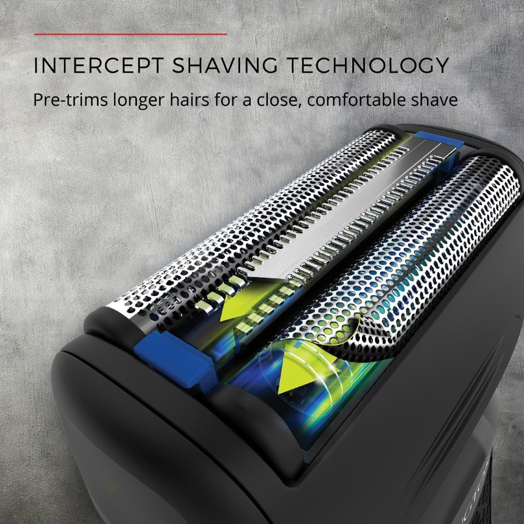 image:imageRemington Comfort Series Foil Shaver for Men Electric Shaver Popup Trimmer Blue PF7400EBlue