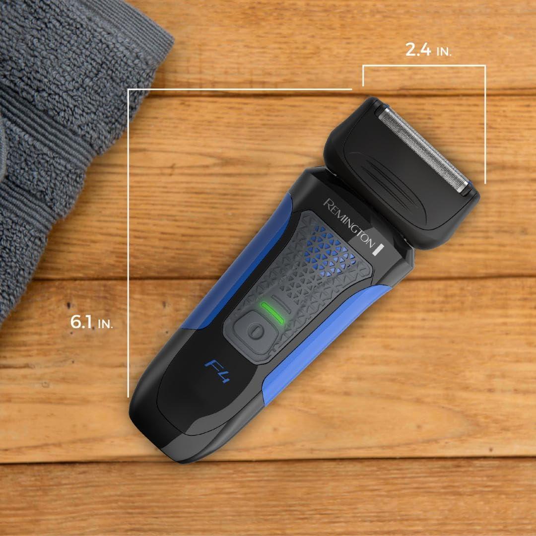 image:imageRemington Comfort Series Foil Shaver for Men Electric Shaver Popup Trimmer Blue PF7400EBlue