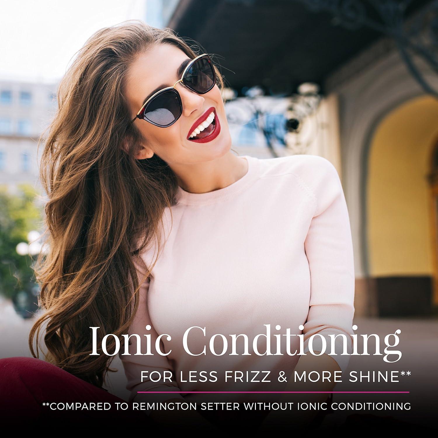image:imageRemington Ionic Conditioning Hair Setter 20 Velvet Hair Rollers 6 Large 1 10 Medium 1 4 Small Blowout Style Hair Curlerspink