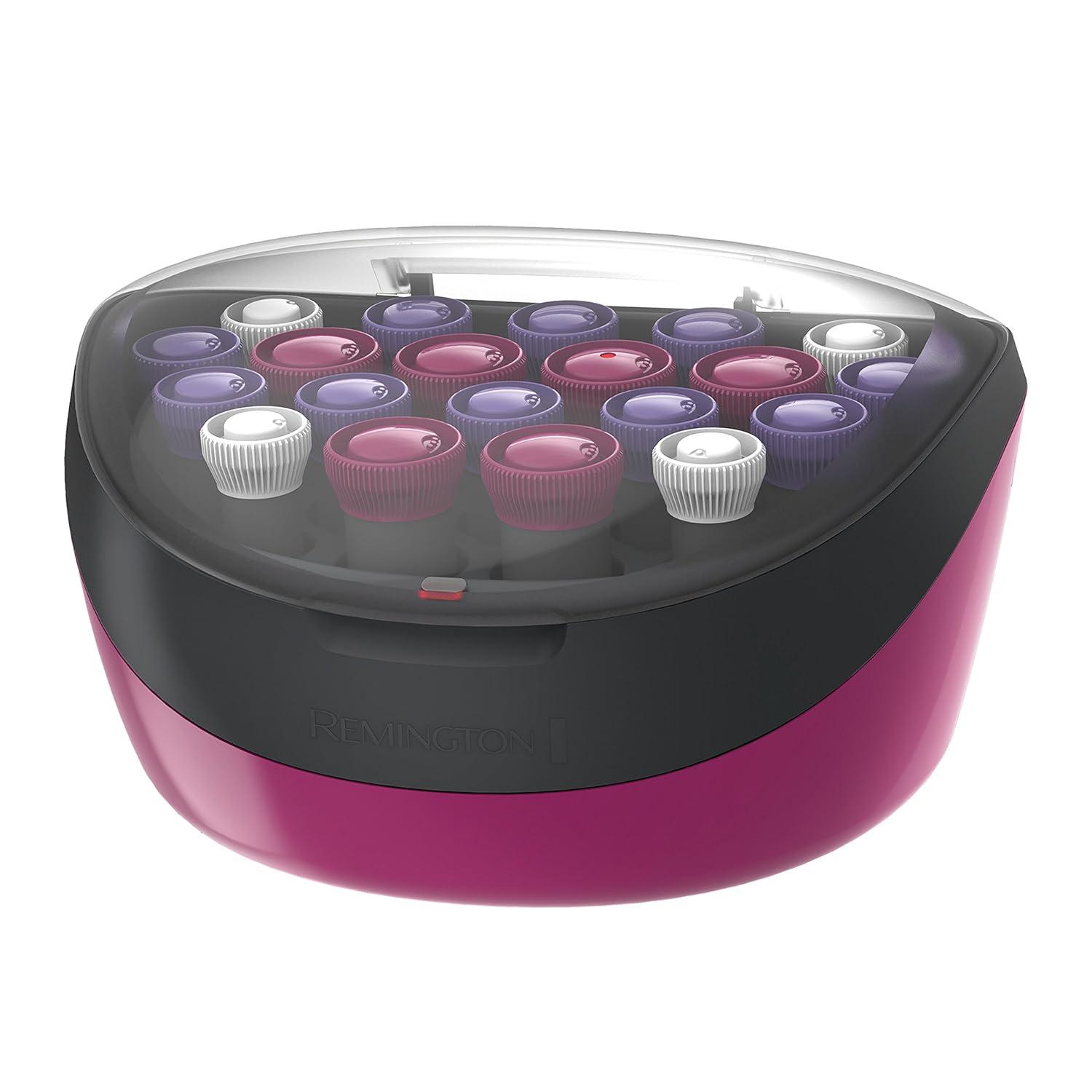 image:imageRemington Ionic Conditioning Hair Setter 20 Velvet Hair Rollers 6 Large 1 10 Medium 1 4 Small Blowout Style Hair Curlerspink