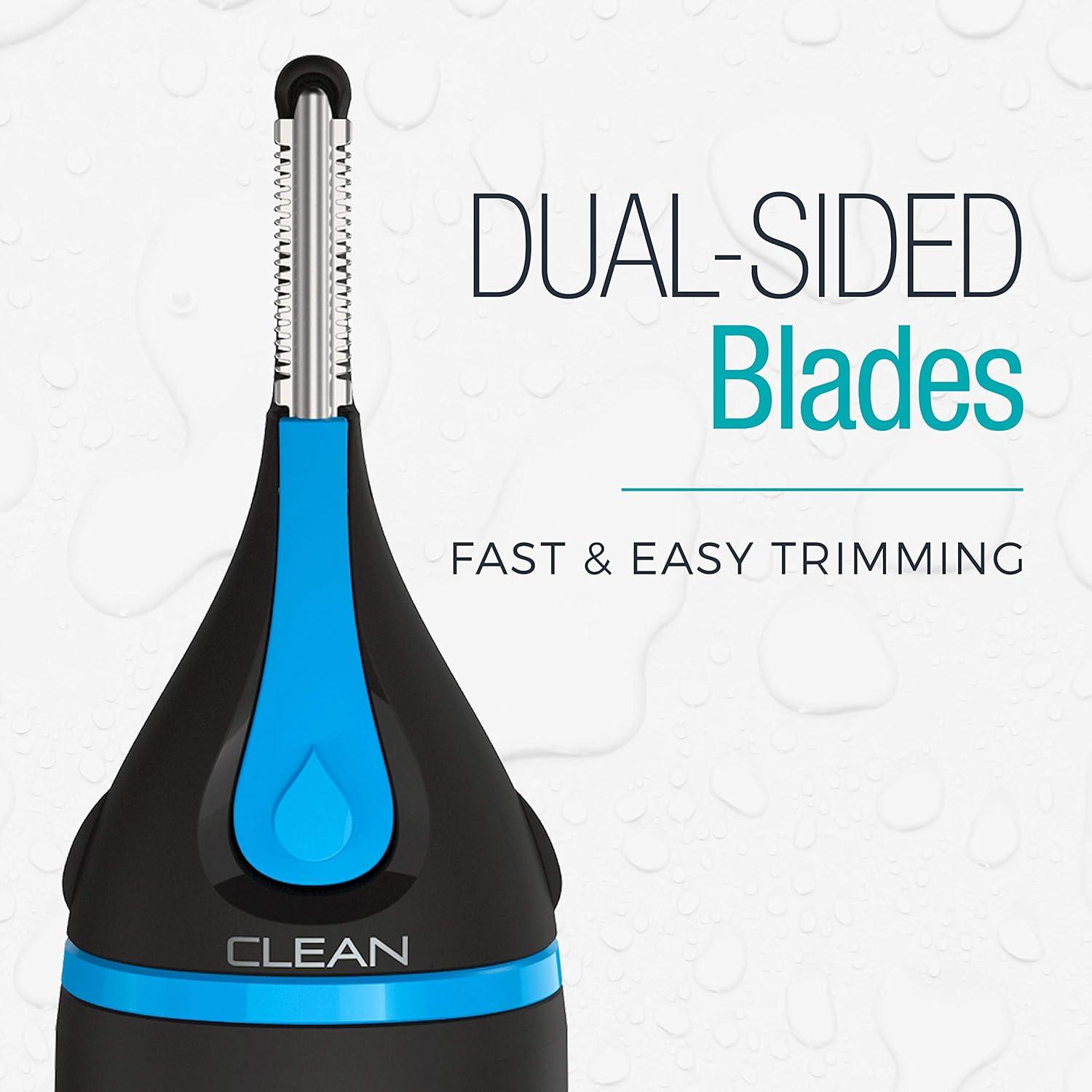 image:imageRemington Nose Ear amp Detail Trimmer with CleanBoost Technology BlueBlack