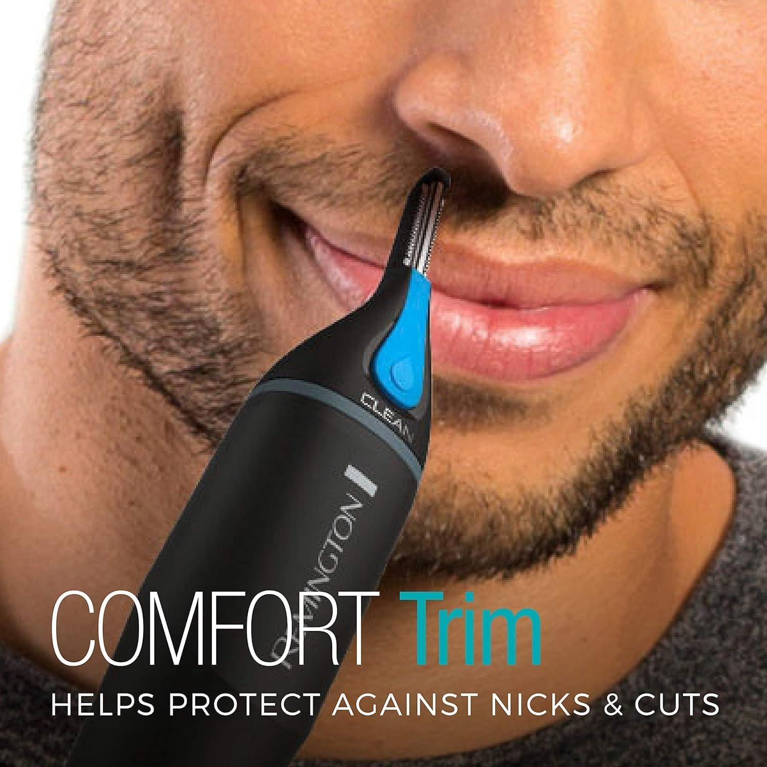 image:imageRemington Nose Ear amp Detail Trimmer with CleanBoost Technology BlueBlack