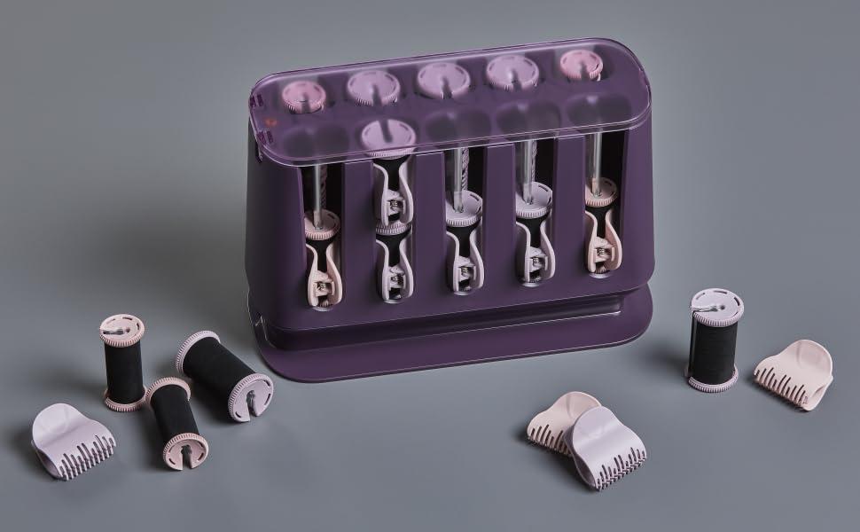 image:imageRemington Pro Hair Setter Hot Rollers Curlers With Thermaluxe Advanced Thermal Technology20 Count Pack of 1
