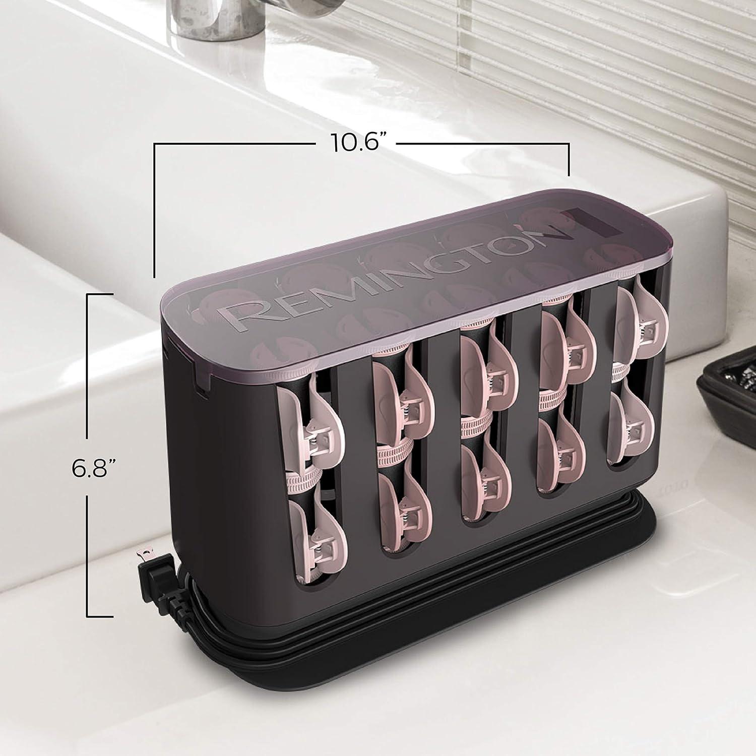image:imageRemington Pro Hair Setter Hot Rollers Curlers With Thermaluxe Advanced Thermal Technology20 Count Pack of 2