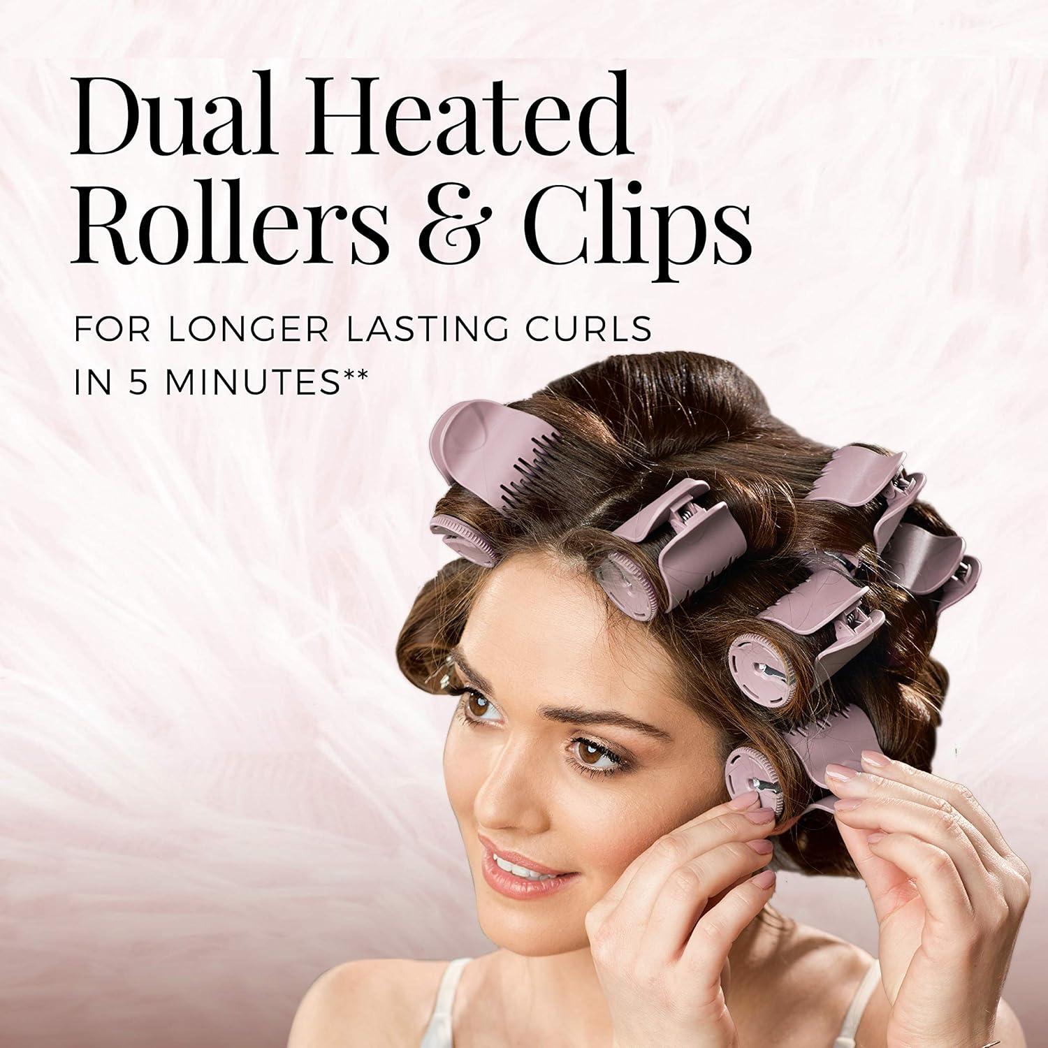 image:imageRemington Pro Hair Setter Hot Rollers Curlers With Thermaluxe Advanced Thermal Technology20 Count Pack of 2