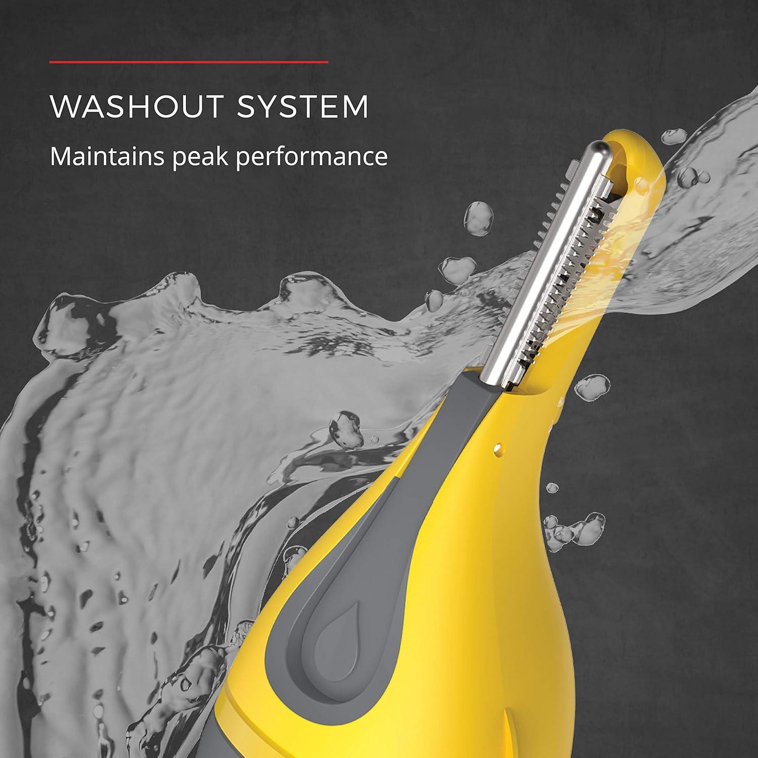 image:imageRemington Remington Virtually Indestructible Nose Ear amp Brow Trimmer Yellow NE38711 Count Pack of 6
