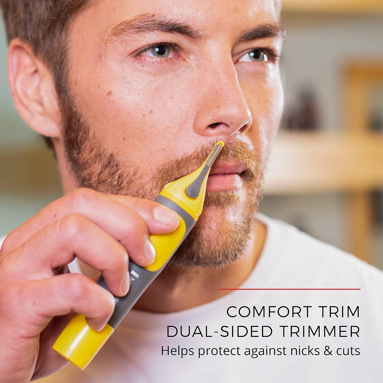 image:imageRemington Remington Virtually Indestructible Nose Ear amp Brow Trimmer Yellow NE38711 Count Pack of 6