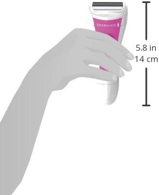 image:imageRemington Smooth amp Silky Electric Shaver for Women 4Blade Smooth Glide Foil Shaver and Bikini Trimmer with Almond Oil Strip Shave Wet or DryPeach