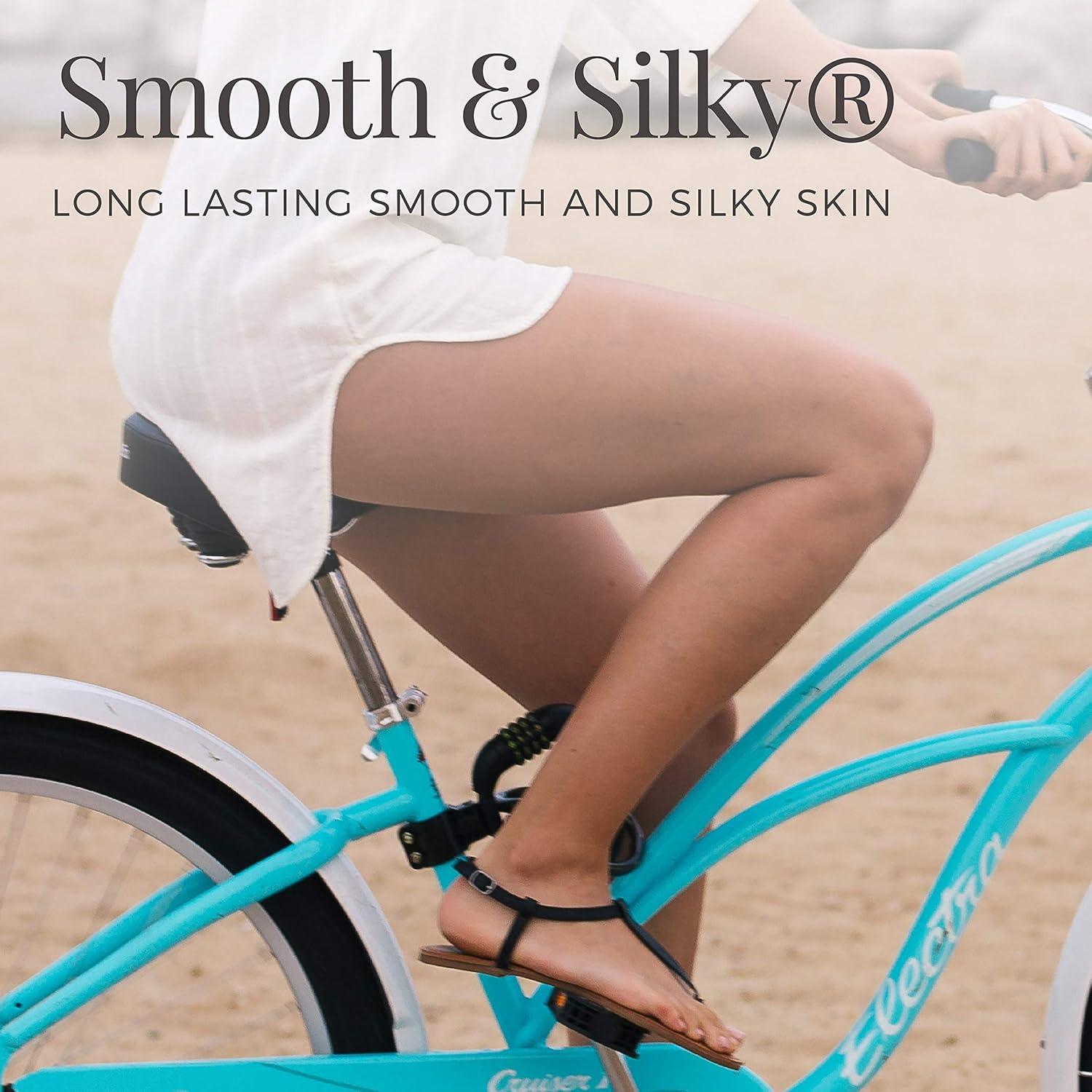 image:imageRemington Smooth amp Silky Electric Shaver for Women 4Blade Smooth Glide Foil Shaver and Bikini Trimmer with Almond Oil Strip Shave Wet or DryPeach