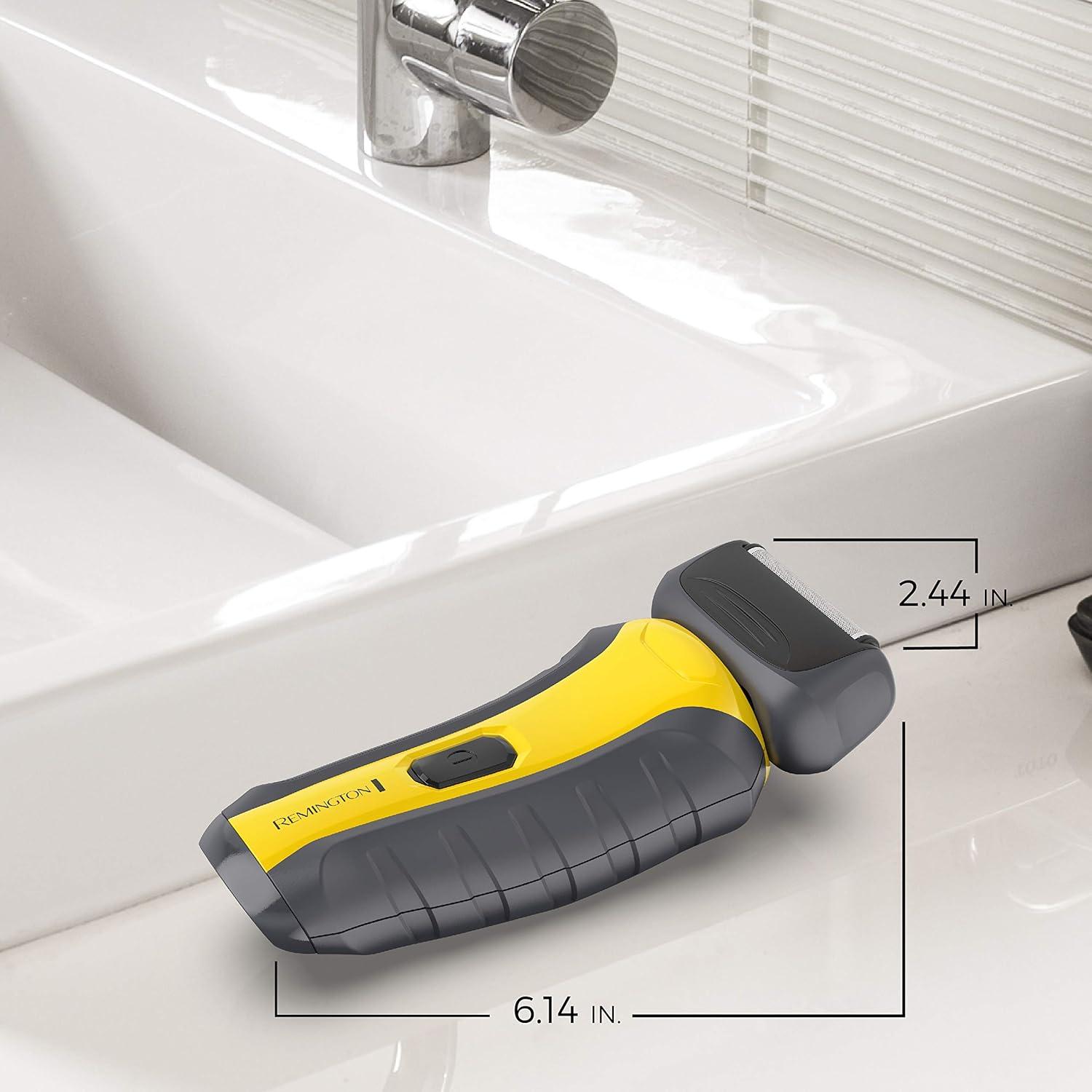 image:imageRemington Virtually Indestructible Foil Shaver for male 5100 PF7855 Yellow2 Piece Set