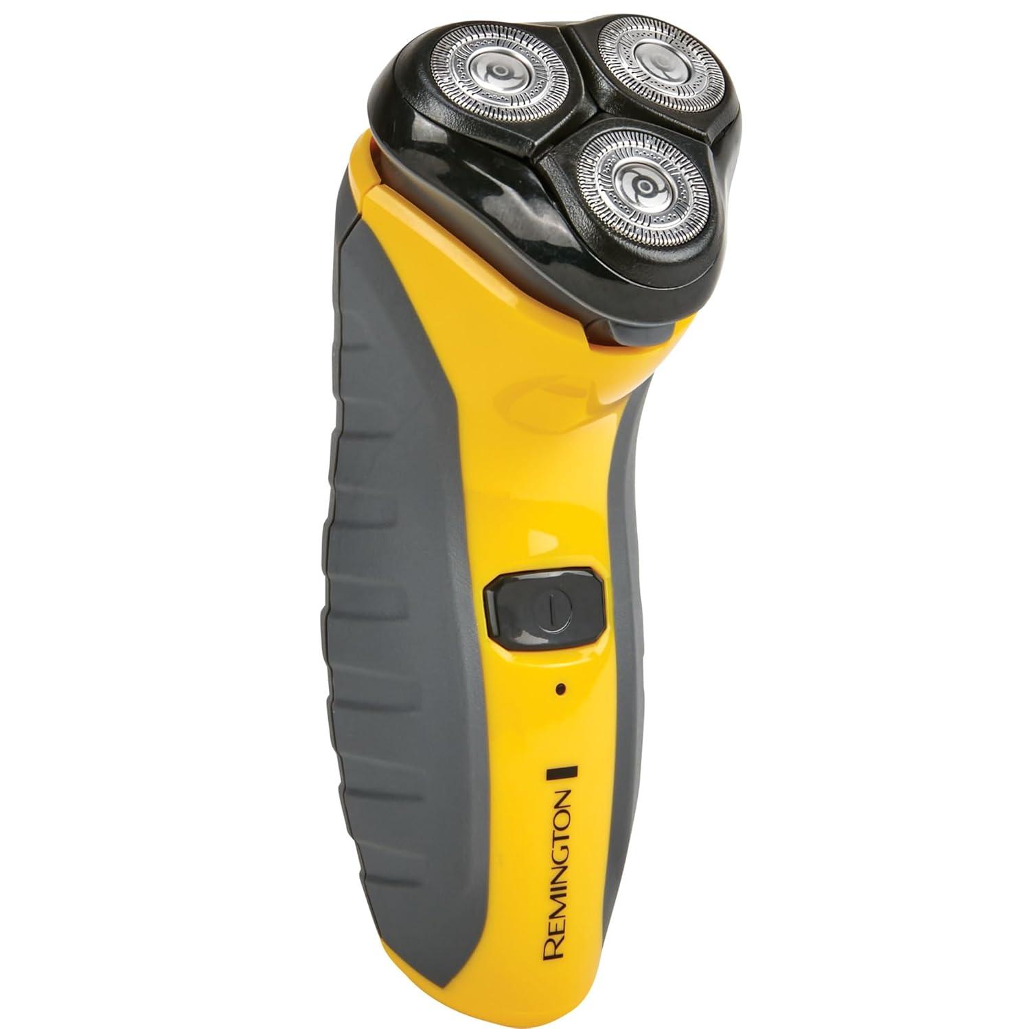image:imageRemington Virtually Indestructible Rotary Shaver 5100 Electric Razor for Men 100 Waterproof Design YellowYellow Waterproof