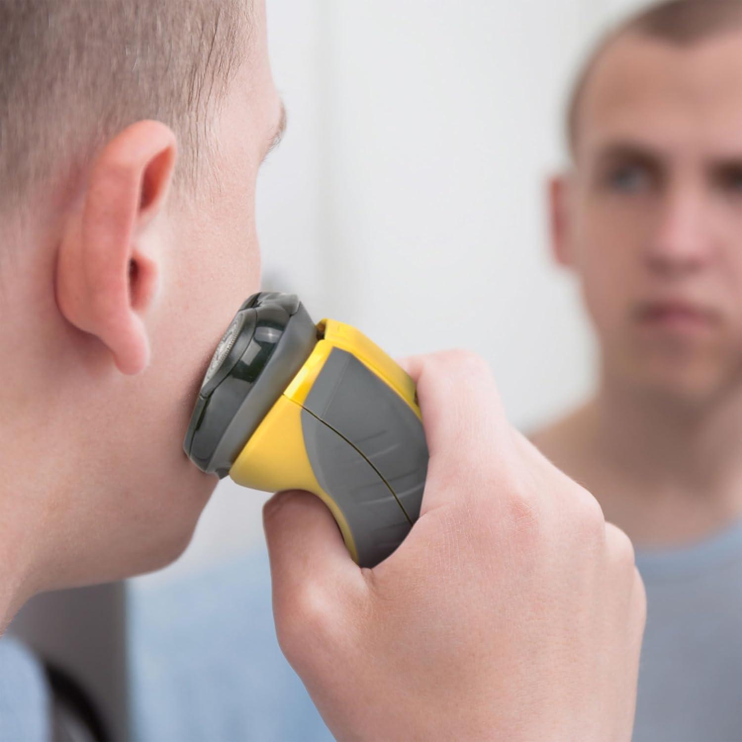 image:imageRemington Virtually Indestructible Rotary Shaver 5100 Electric Razor for Men 100 Waterproof Design YellowYellow Waterproof