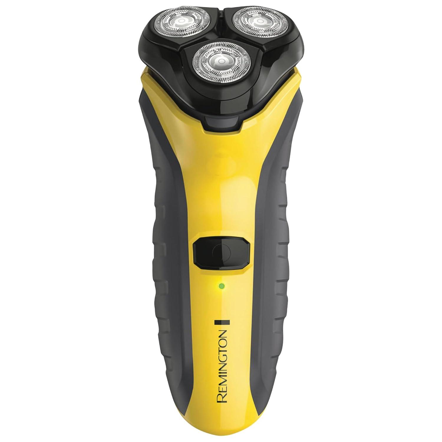 image:imageRemington Virtually Indestructible Rotary Shaver 5100 Electric Razor for Men 100 Waterproof Design YellowYellow Waterproof