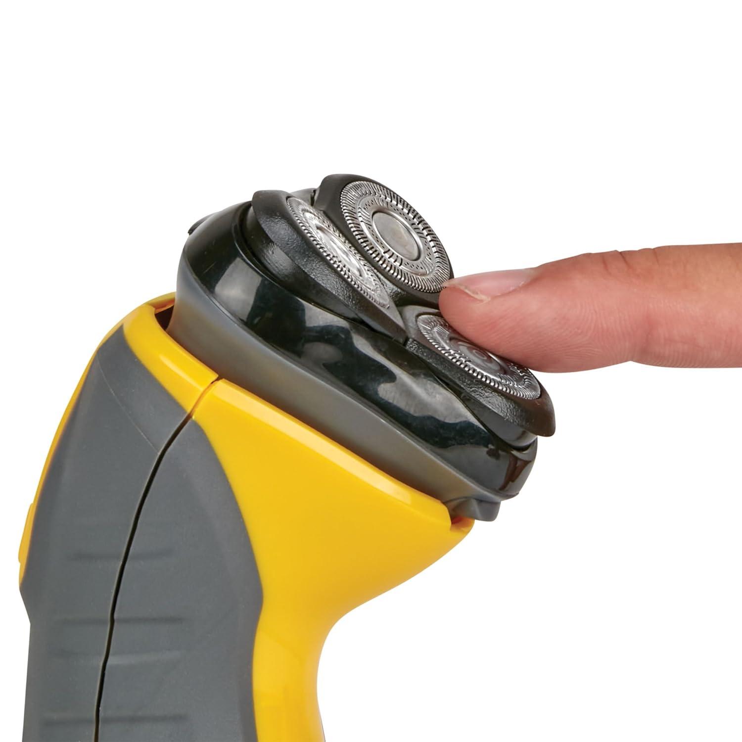 image:imageRemington Virtually Indestructible Rotary Shaver 5100 Electric Razor for Men 100 Waterproof Design YellowYellow Waterproof