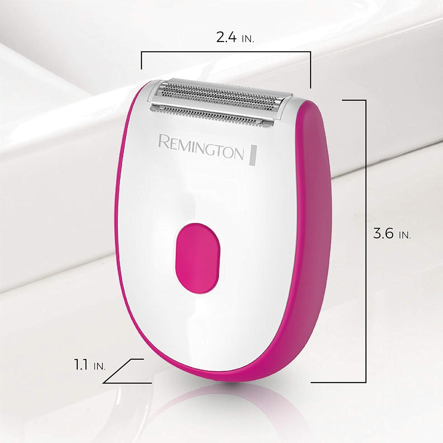 image:imageRemington WSF4810US Smooth amp Silky On the Go Shaver WetDry Razor with Hypoallergenic Foil ColorDesign May VaryPink