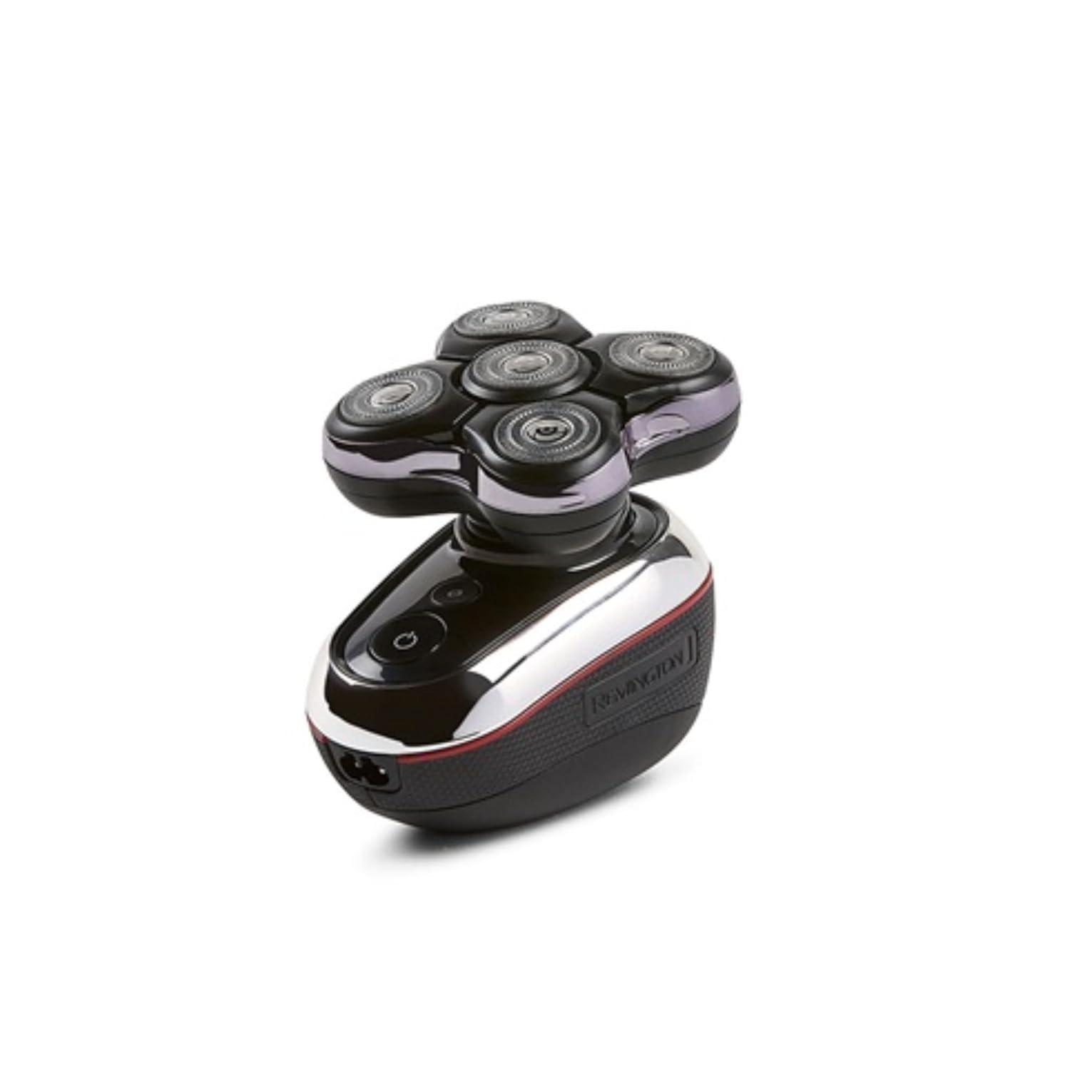 image:imageRemington XR7000 Balder Pro Rotary Shaver Rechargeable Waterproof Electric Razor for Men Cordless Lithium Power 5 Dual Track Flexing Heads and PopUp Trimmer BlackBalder Boss XR7120