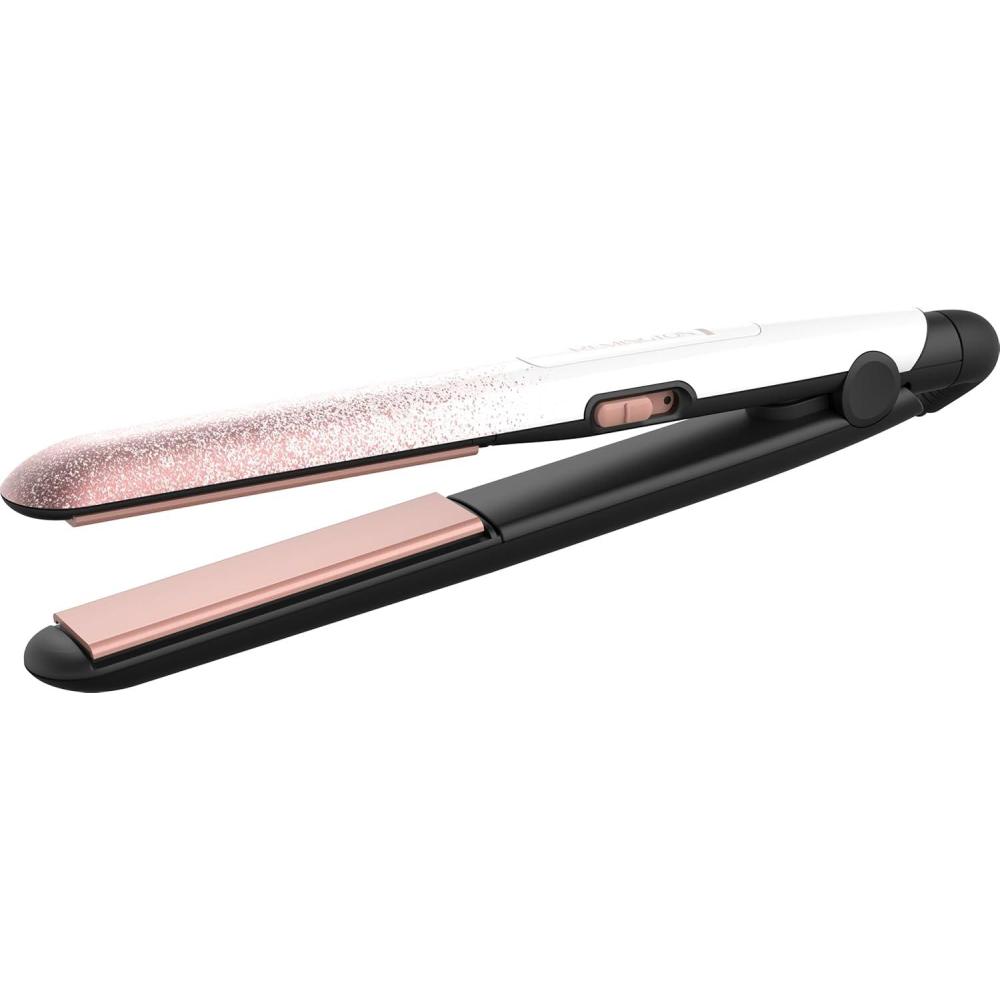 image:imageRemington 1 Flat Iron Hair Straightener with AntiStatic Technology Rapid 30Second HeatUp 60Minute Auto ShutOff 30 Longer Ceramic Floating Plates and TitaniumCeramic CoatingMulticolored