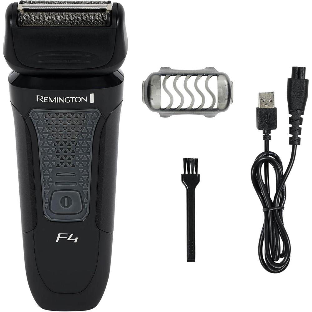 image:imageRemington Comfort Series Foil Shaver for Men Electric Shaver Popup Trimmer Blue PF7400EBlack