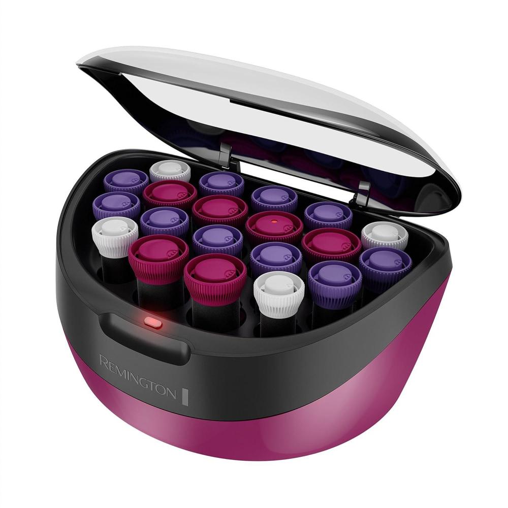 image:imageRemington Ionic Conditioning Hair Setter 20 Velvet Hair Rollers 6 Large 1 10 Medium 1 4 Small Blowout Style Hair Curlerspink