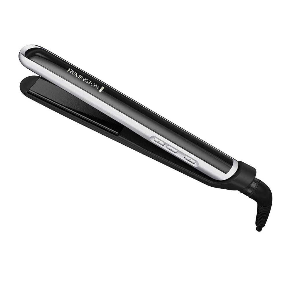 image:imageRemington Pearl Pro Ceramic Flat Iron Hair Straightener 1inch Floating Plates Fast 30 Second Heat up Black amp WhiteWhite