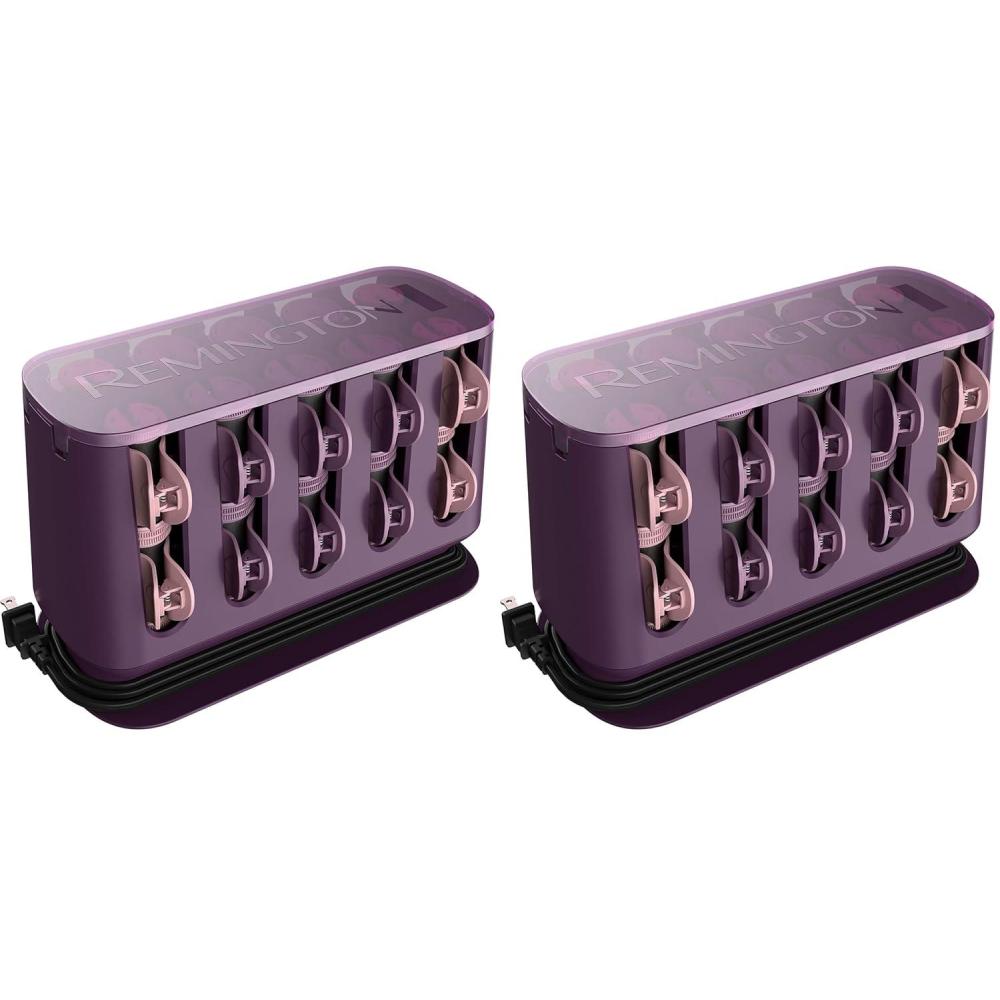 image:imageRemington Pro Hair Setter Hot Rollers Curlers With Thermaluxe Advanced Thermal Technology20 Count Pack of 2