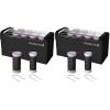 image:imageRemington Compact Ceramic Dual Voltage Hot Rollers for Long and Short Hair Hair Setters Hair Curlers 11  PurpleBlack 10 Piece Set1 Count Pack of 2