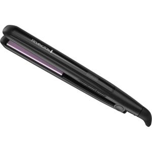 Remington 1″ Flat Iron, Hair Straightener with Anti-Static Technology, Rapid 30-Second Heat-Up, 60-Minute Auto Shut-Off, 30% Longer Ceramic Floating Plates, and Titanium-Ceramic Coating(Black)