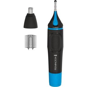 Remington Nose, Ear & Detail Trimmer with CleanBoost Technology, Blue(Blue)