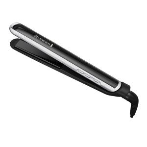 Remington Pearl Pro Ceramic Flat Iron Hair Straightener, 1-inch Floating Plates, Fast 30 Second Heat up, Black & White(White)
