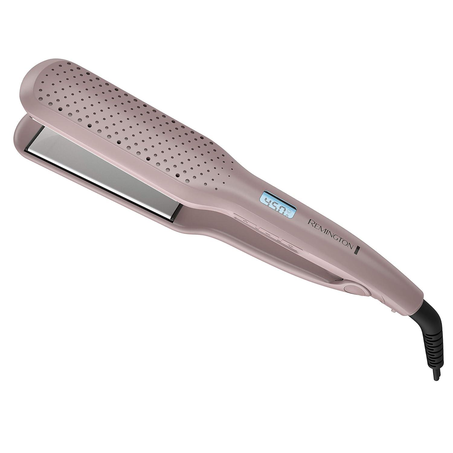 image:imageRemington Wet2Straight Hair Straightener Flat Iron 450F Salon High Heat 1 34 Inch plates Mauve1 34 Inch Pack of 2