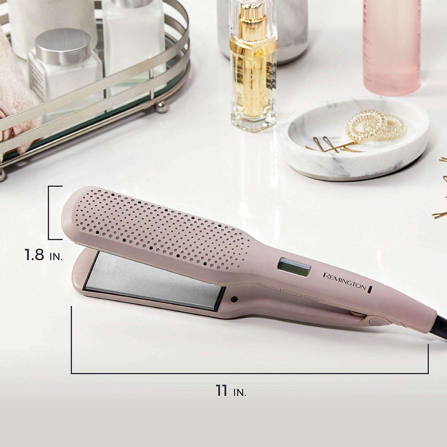 image:imageRemington Wet2Straight Hair Straightener Flat Iron 450F Salon High Heat 1 34 Inch plates Mauve1 34 Inch Pack of 2