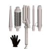 image:imageRemington Trendology 5in1 MultiStyler Curling Wand Set with Ceramic Round Brush and 4 Interchangeable Ceramic Curling Wands 05125