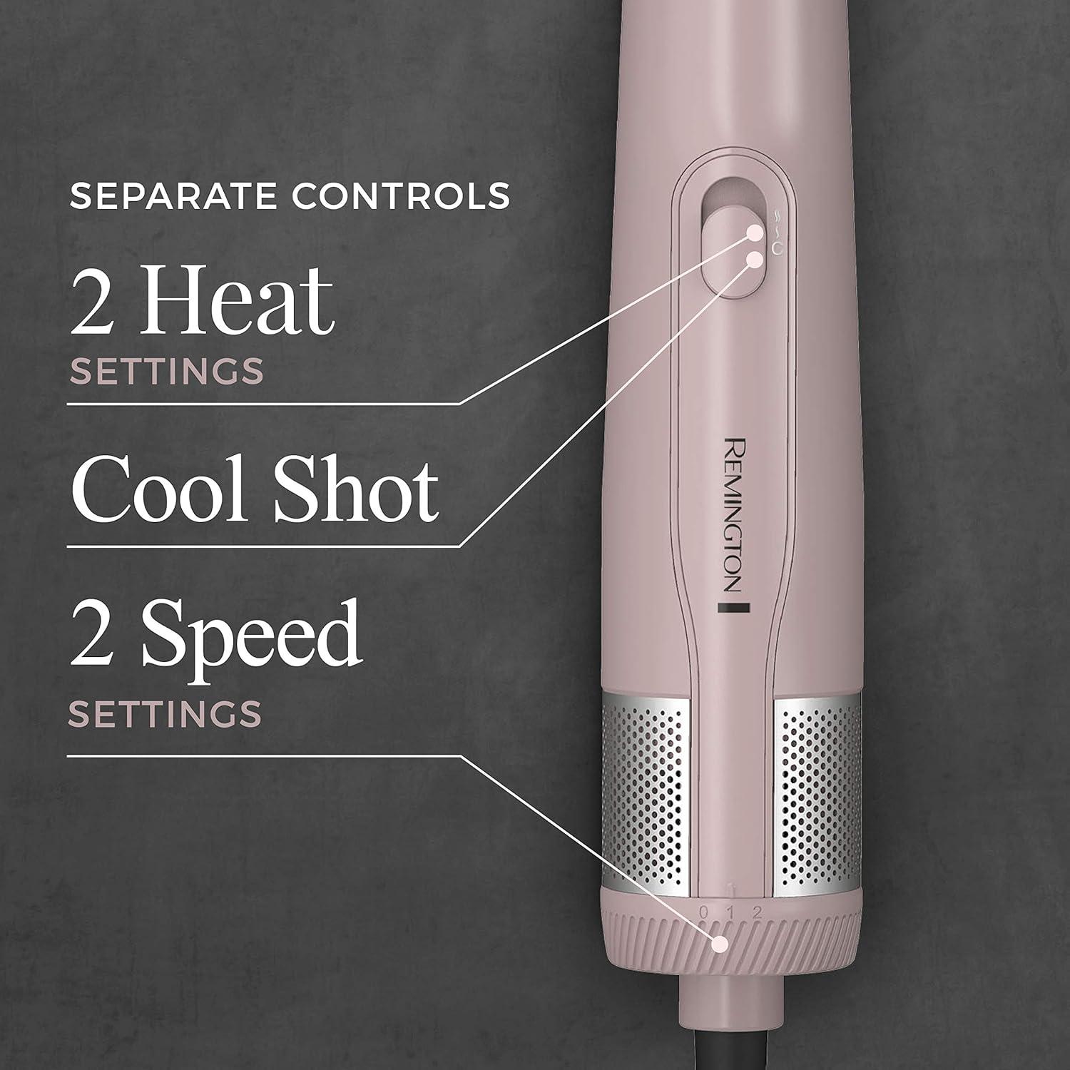 image:imageRemington Pro Wet2style Oval Dryer amp Volumizing Brush 1countMauve Round Brush Dryer