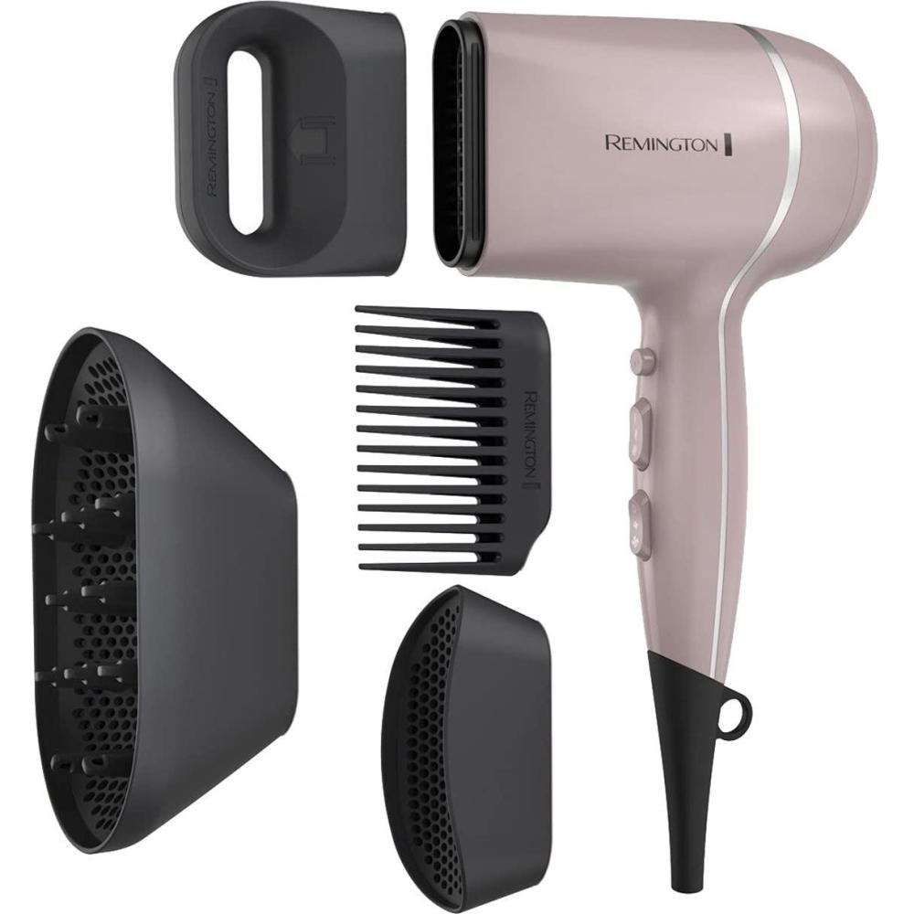 image:imageRemington Pro Wet2style Hair Dryer With Ionic amp Ceramic Drying Technology Mauve 1875 Watts of Drying Power1 Count Pack of 1