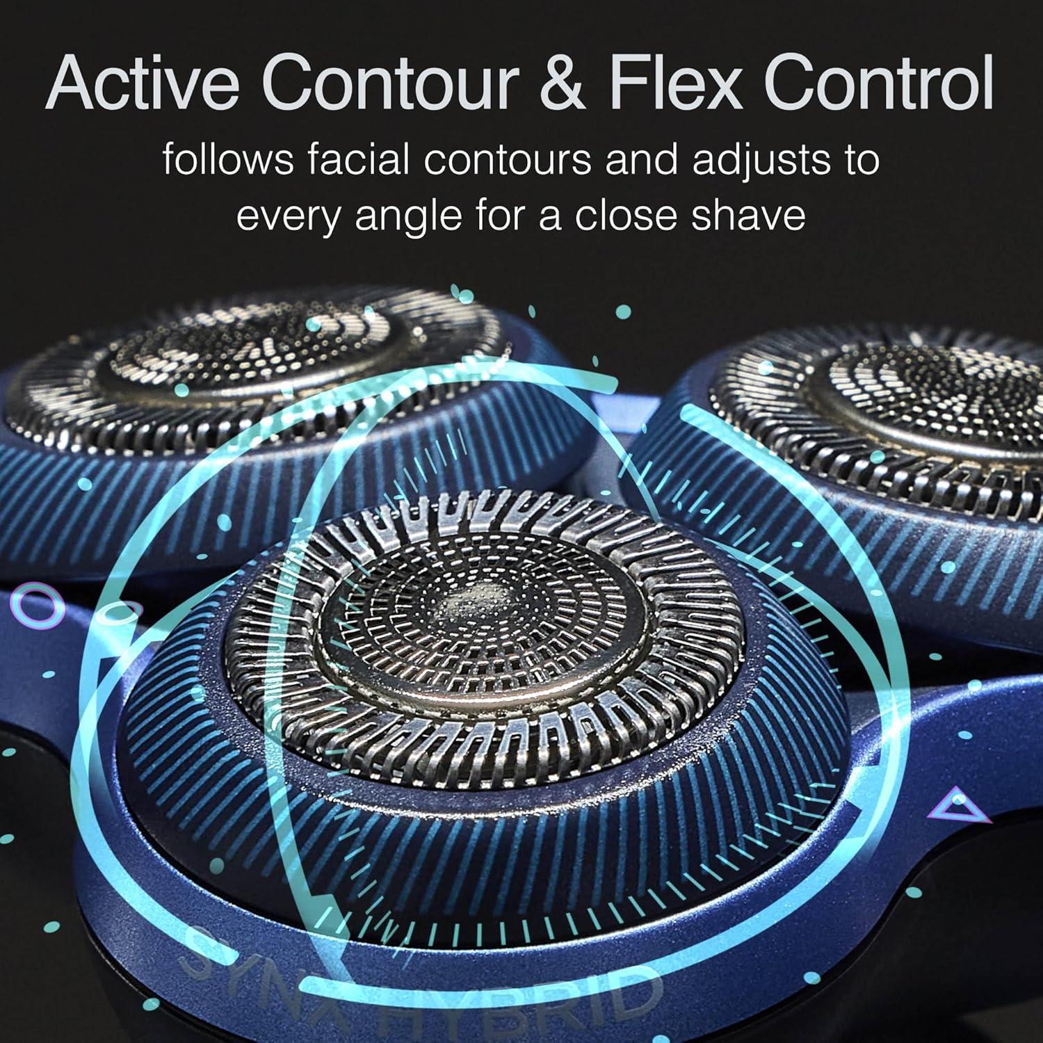 image:imageRemington Limitless X7 Shaver for Men Titanium Blades and Power Sense Technology Advanced Performance Foil Rotary Electric Shaver with PivotBall for Sensitive Skin Comfort 100 Waterproof