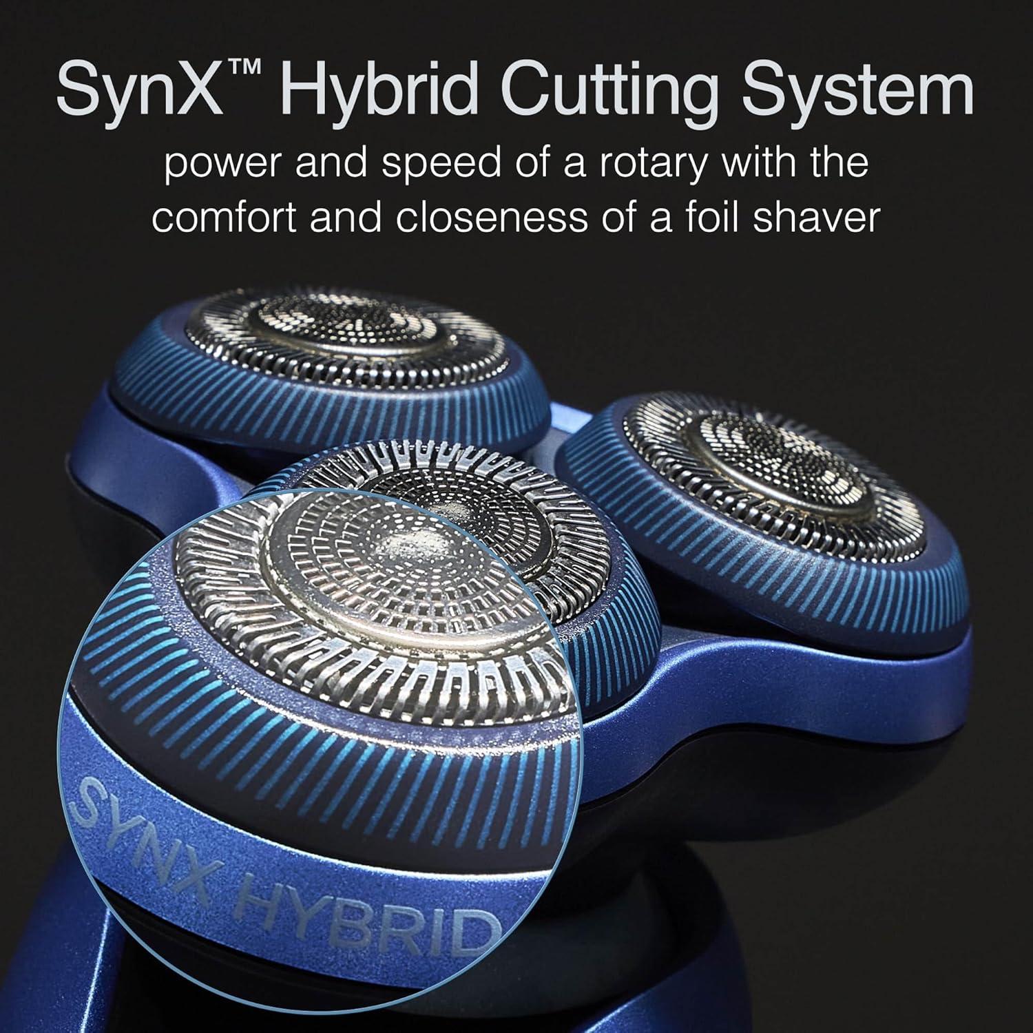 image:imageRemington Limitless X7 Shaver for Men Titanium Blades and Power Sense Technology Advanced Performance Foil Rotary Electric Shaver with PivotBall for Sensitive Skin Comfort 100 Waterproof