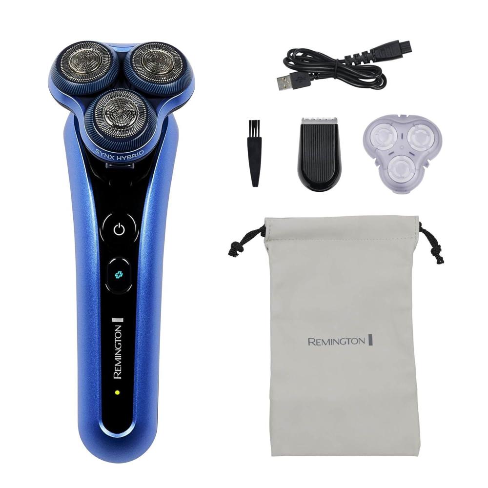 image:imageRemington Limitless X7 Shaver for Men Titanium Blades and Power Sense Technology Advanced Performance Foil Rotary Electric Shaver with PivotBall for Sensitive Skin Comfort 100 Waterproof